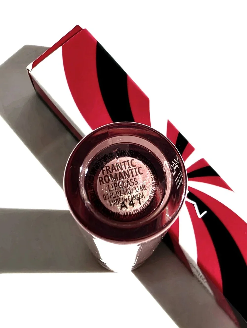 Mac Lipglass Frantic Romantic New LE